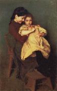 Emile Friant Chagrin d-Enfant USA oil painting reproduction